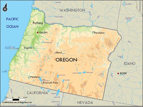 state oregon|where is oregon located.
